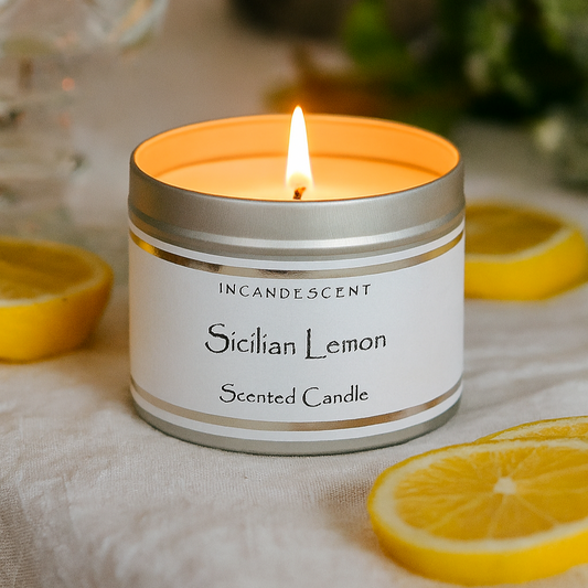 SICILIAN LEMON candle tin 200g