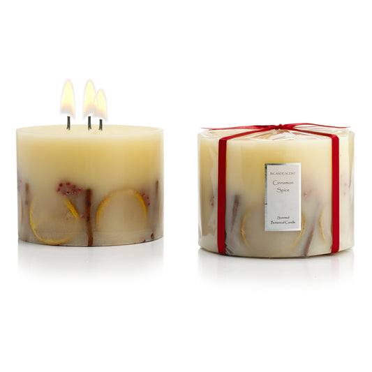CINNAMON SPICE 150mm 3 wick botanical candle