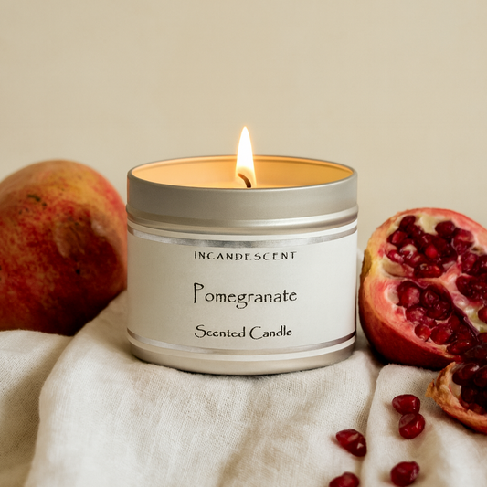 POMEGRANATE candle tin 200g