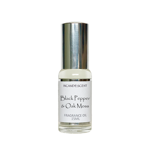 BLACK PEPPER & OAK MOSS  Fragrance oil 15ml