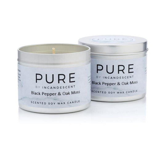 BLACK PEPPER & OAK MOSS PURE SOY candle 200g