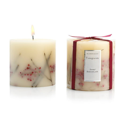 POMEGRANATE 100mm botanical candle